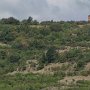 A kilátó az északi oldalról, a Küküllő partjáról