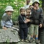 A gyerekcsapat balról jobbra: Tamás, Barnika,  Ákos  és Andriska.