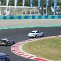 Az imént látott safety car a pályán - most nem Tamás vezeti :)