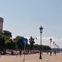 Szaloniki tengerparti sétánya, útban a Fehér torony fele.